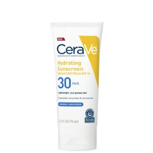 Cerave Hydrating Mineral Sunscreen 30 SPF