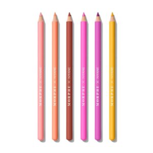 Morphe X  fairytale 6 piece color pencil set