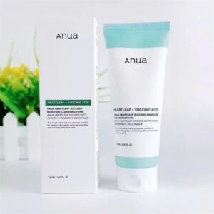Anua Heartleaf Succinic Moisture Cleansing Foam